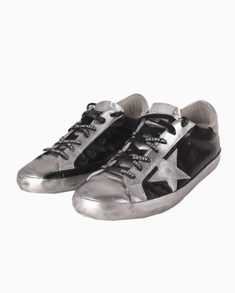 Tênis Golden Goose Original Superstar Ray Preto masculino